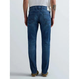 Replay Mens Anbass Slim Fit Jeans In Dark Blue