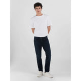 Replay Anbass Hyperflex Mens Jeans in Navy