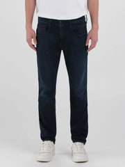 Replay Anbass Hyperflex Mens Jeans in Navy