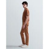 Replay Mens Anbass Slim Fit Jeans In Tobacco