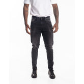 Replay Mens Black Stretch Denim Super Slim Skinny Jeans