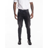 Replay Mens Black Stretch Denim Super Slim Skinny Jeans