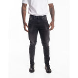 Replay Mens Black Stretch Denim Super Slim Skinny Jeans
