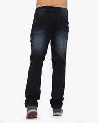 Soviet Mens Straight Leg Denim Jeans In Navy