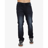 Soviet Mens Straight Leg Denim Jeans In Navy