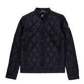 Ben Sherman Men Quilted Bomber Jacket Black