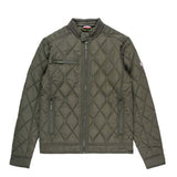 Ben Sherman Quilted Bomber Jacket In Olive