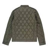 Ben Sherman Quilted Bomber Jacket In Olive