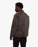 Soviet Mens Clark Premium Weathered Jacket In Chocolate