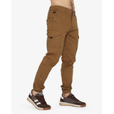 Soviet Mens Fashion Cargo Pants Tobbaco