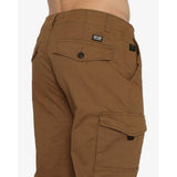 Soviet Mens Fashion Cargo Pants Tobbaco