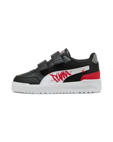 Puma Shuffle Downtown Lo Mid 90S V PS Shoes In Black
