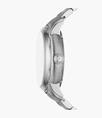 Fossil mens Heritage Automatic Stainless Steel Watch Green