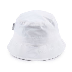 Ben Shereman Mens White Wax Plastisol Bucket Hat