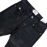 Ben Sherman Mens Wax Coated Slim Fit Denim Jeans
