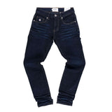 Ben Sherman Men Slim Fit Sprat Coated Denim Dark Indigo