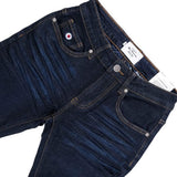 Ben Sherman Men Slim Fit Sprat Coated Denim Dark Indigo