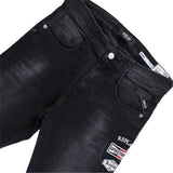 Replay Mens Bronny Slim Fit Jeans In Black