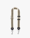 Marc Jacobs Arrow Woven Webbing Strap In Cream