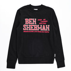Bensherman The Wanderers Crew Sweater Black