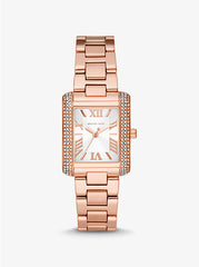 Michael Kors Ladies Emery Watch In Rose Gold