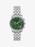 Michael Kors Bryant Green Dial Watch For Women