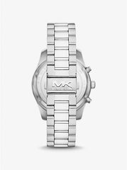 Michael Kors Mens Lexington Watch In Silver