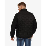 Soviet Mens Puffer Jacket In Black