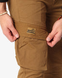 Soviet Mens Kings Fashion Cargo Pants In Tobacco