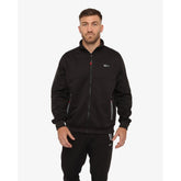 Soviet Mens Track Jacket In Black