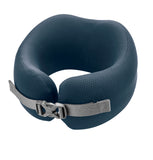 Easynap Travel Neck Pillow With Pouch In Midnight Navy
