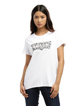 Levis Womens The Perfect T-shirt Mini Flower BW In White