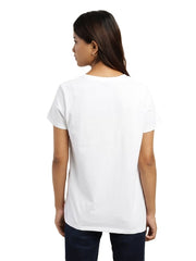 Levis Womens The Perfect T-shirt Mini Flower BW In White