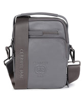 Cerruti Principe Mens Fill Cross Body In Grey