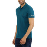 Tommy Hilfiger Mw356191 Msw Cuf Embro And Tipping Slim Polo Turquoise