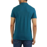 Tommy Hilfiger Mw356191 Msw Cuf Embro And Tipping Slim Polo Turquoise