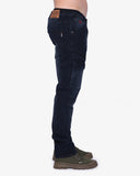 Soviet Mens Portela Pocket Cargo Jeans In Blue Black