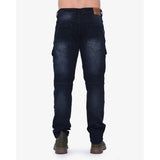 Soviet Mens Portela Pocket Cargo Jeans In Blue Black