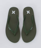 Hurley Mens Icon Solid Sandals Olive