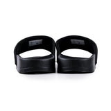 Ben Sherman Mens Black Target Embossed Slides