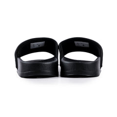 Ben Sherman Mens Black Target Embossed Slides