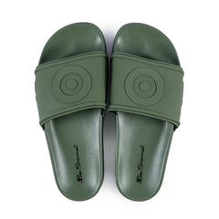 Ben Sherman Mens Bs Slides Olive
