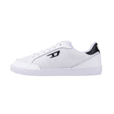 Diesel Mens S D Leo Low Sneakers In White/Black