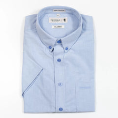 Pringle William L/S Classic Shirt Light Blue