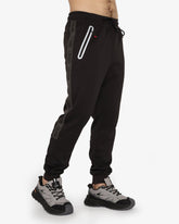 Soviet Mens Fashion Track Pants In Black