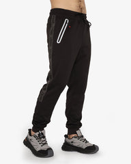 Soviet Mens Fashion Track Pants In Black