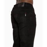 Soviet Mens Trooper #12 Straight Leg Jeans In Black