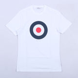 Ben Sherman K47812 Kids Target T-Shirt White