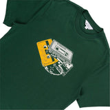 Ben Sherman Cassette Stack T-Shirt In Forest Green