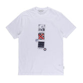 Ben Sherman Boys Brit Pop T-Shirt In White Multi